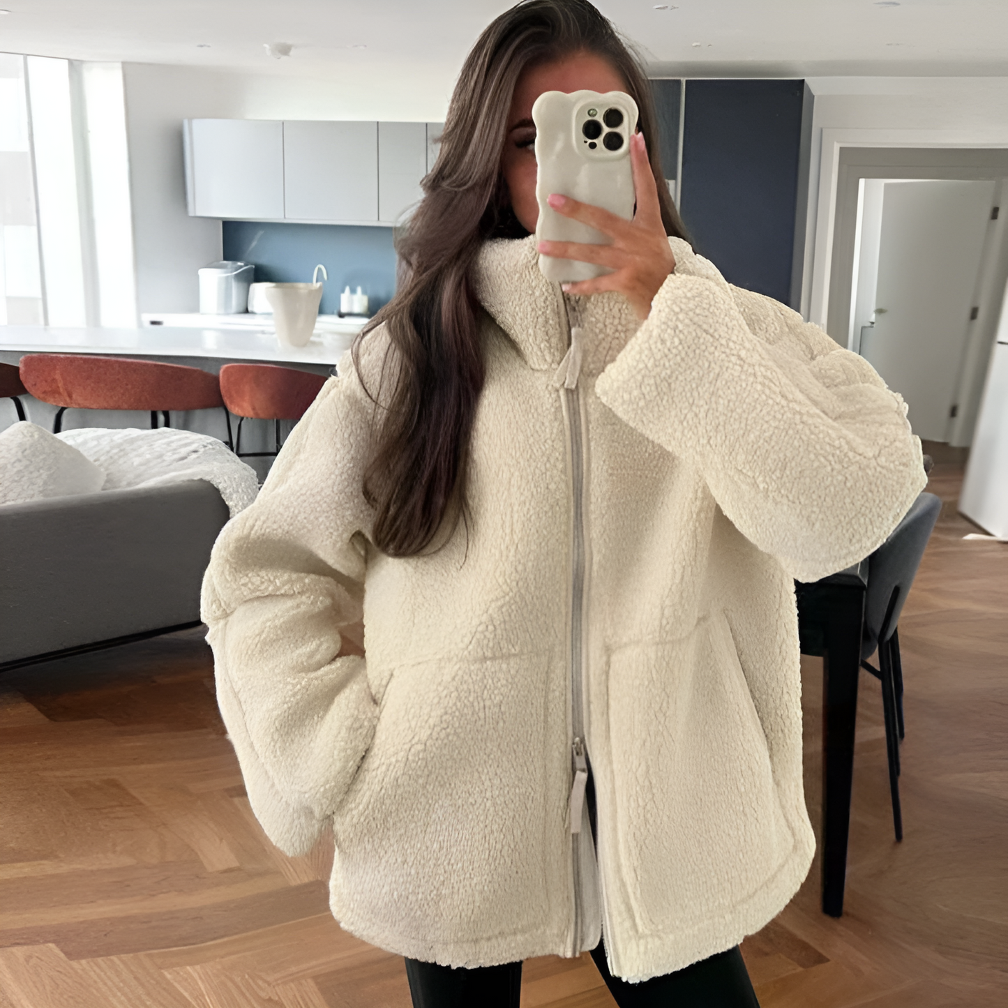 ELLI | Soft Teddy Jacket