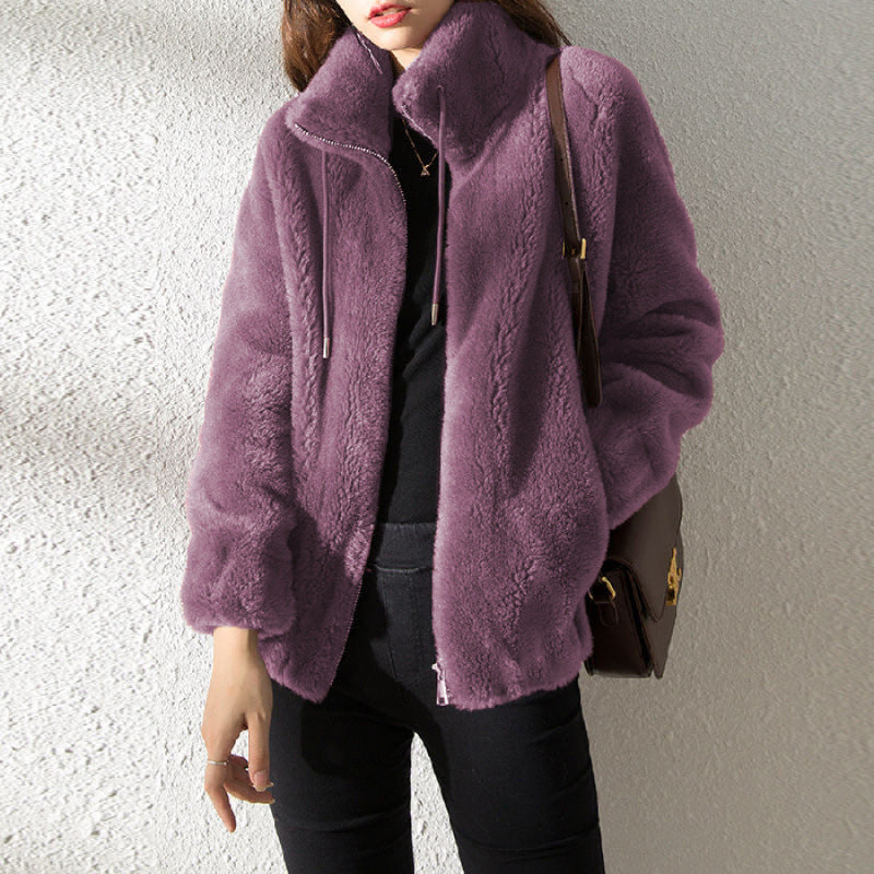 PIPER | Plush Zip Jacket