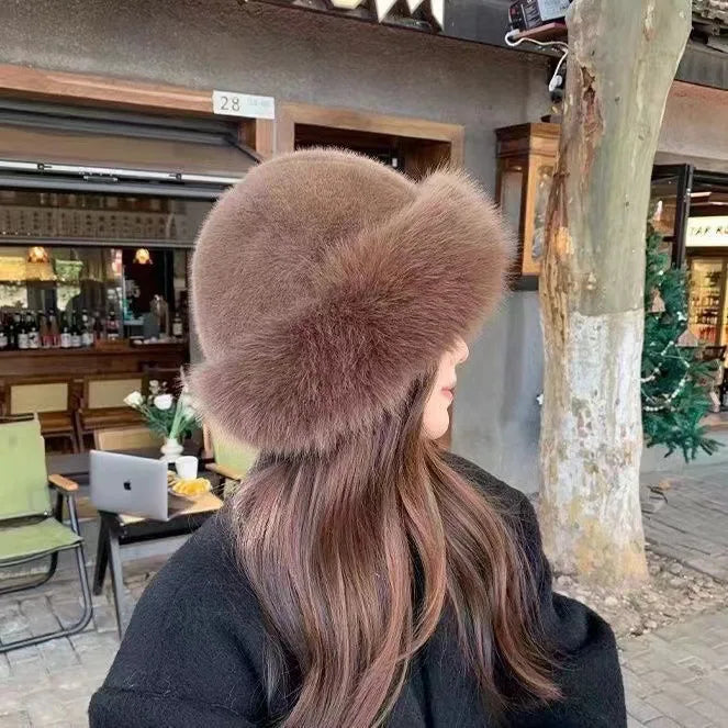 HAZEL | Fur Hat for Chic Winter Elegance