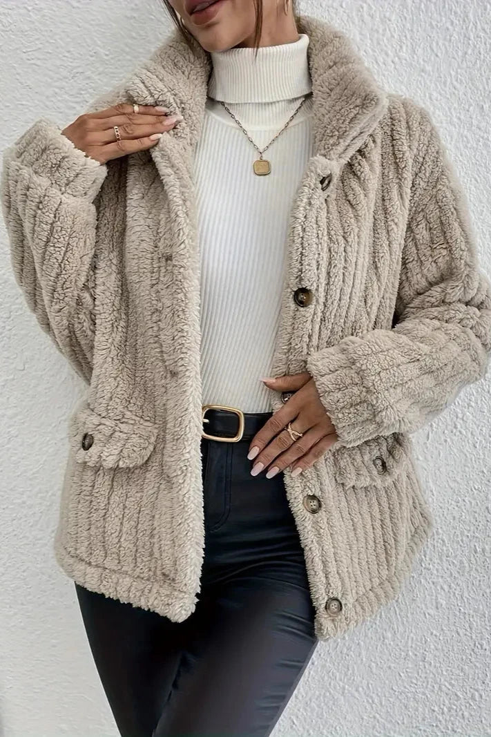 ROSE | Button Cardigan Jacket