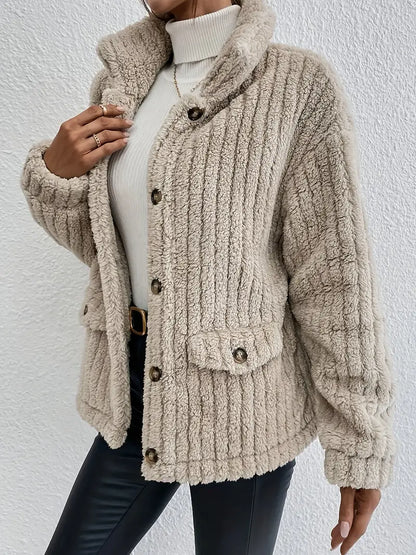 ROSE | Button Cardigan Jacket