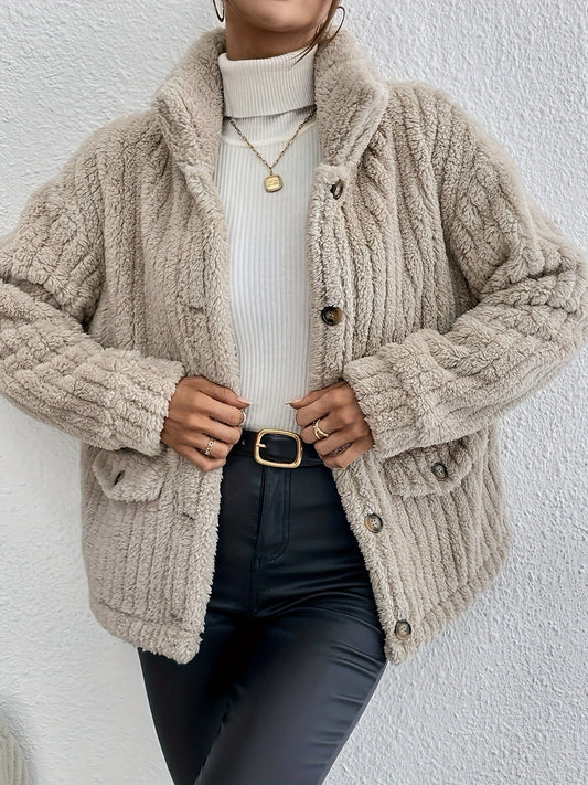 ROSE | Button Cardigan Jacket