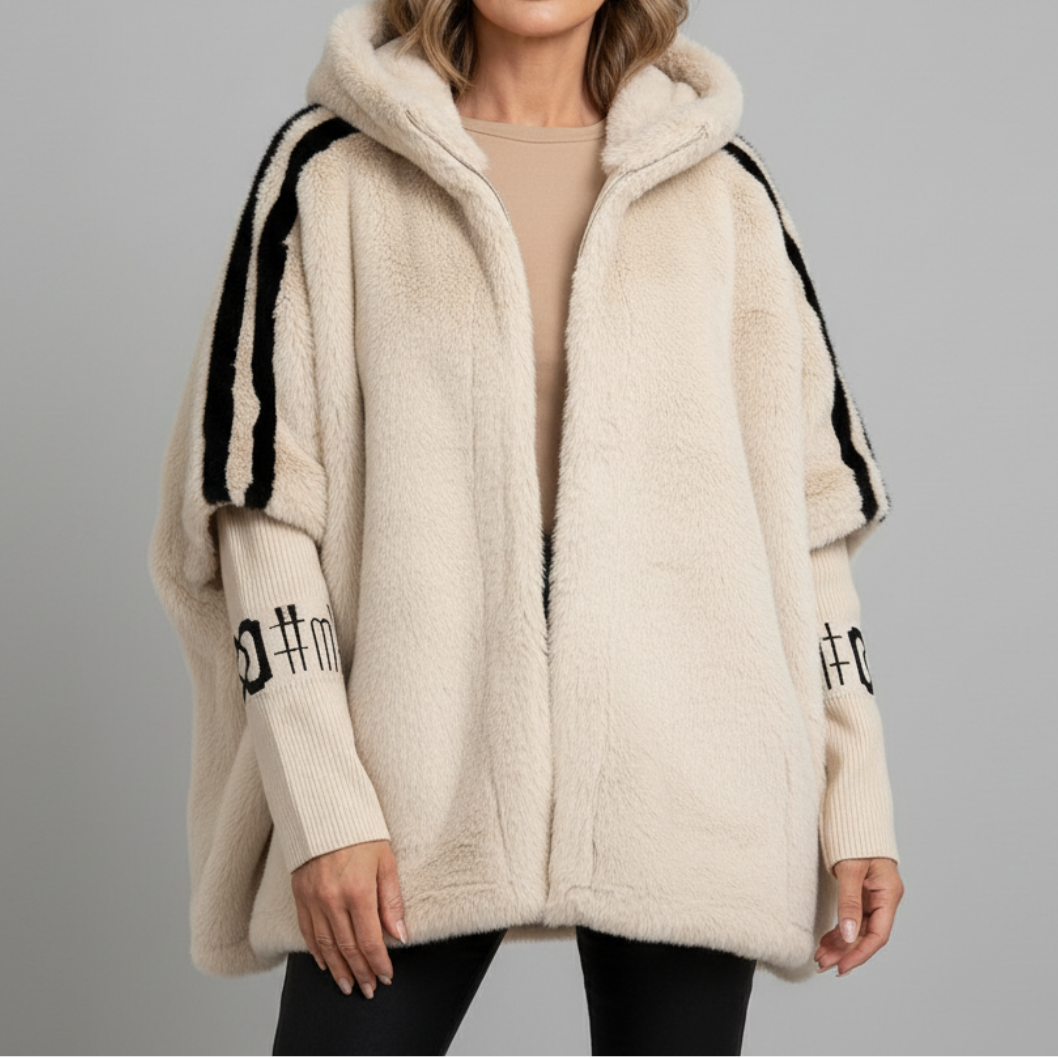 BLAKE | Color-Block Hooded Zip Jacket