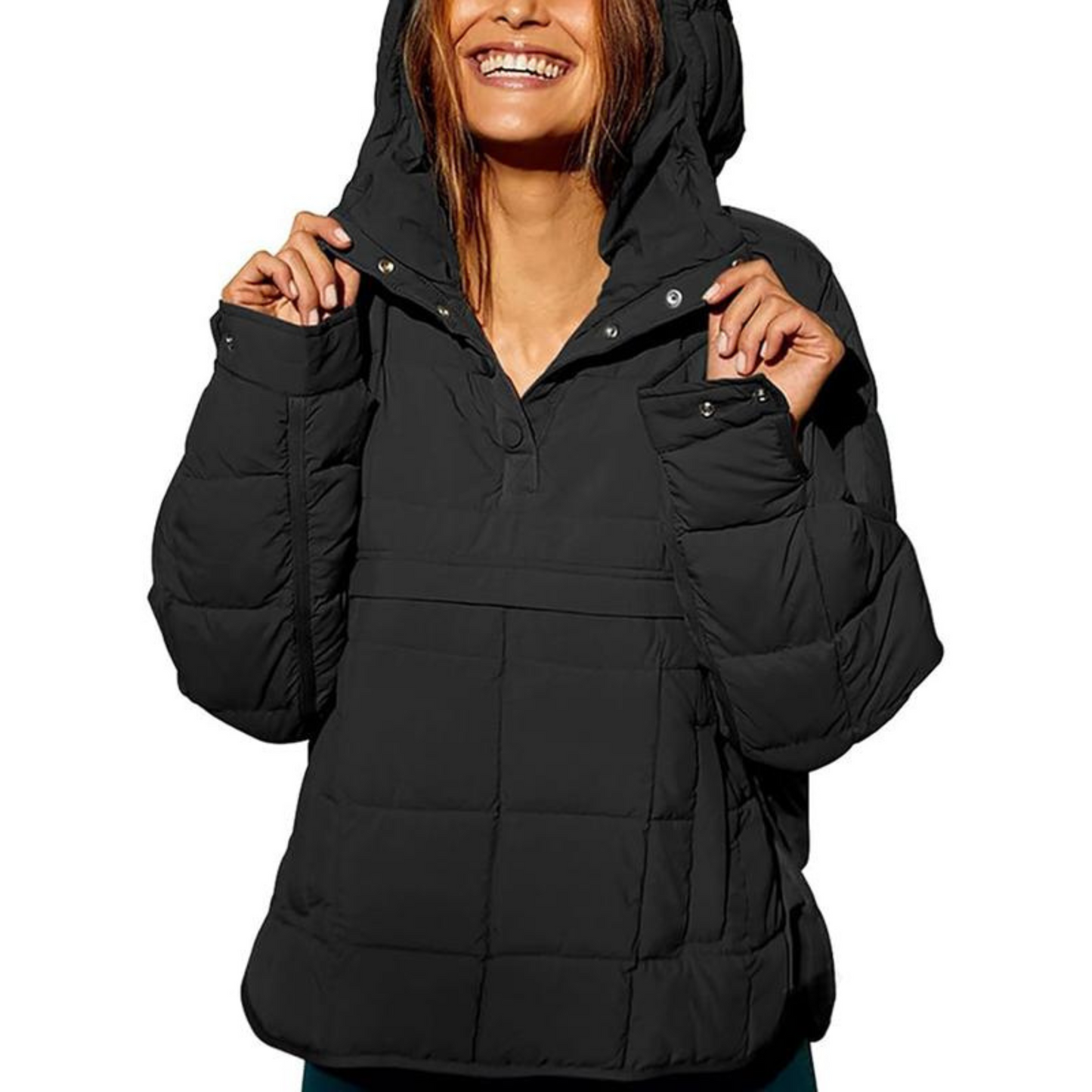 JULES – Oversized Hooded Pullover Jacket