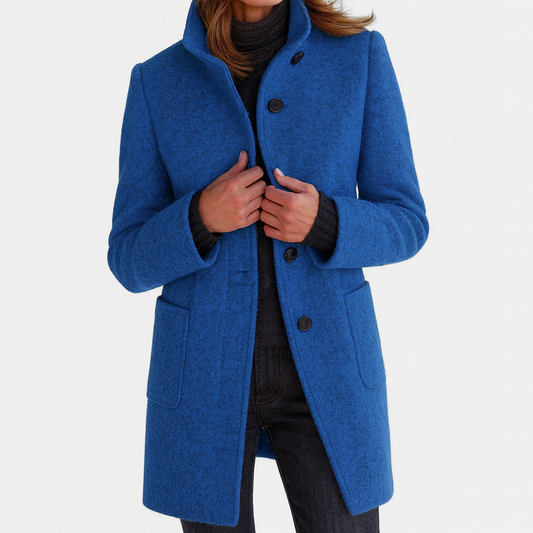 SOPHIA | Coat with High Collar