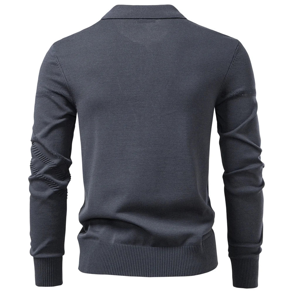 LEO | Stylish Polo Sweater