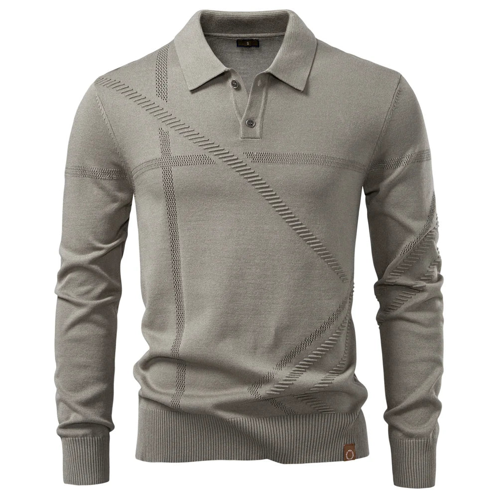 LEO | Stylish Polo Sweater