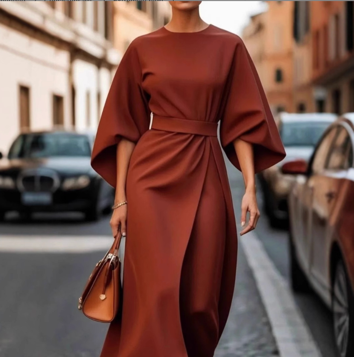 CHLOE | The Most Elegant Dress with Sleeves