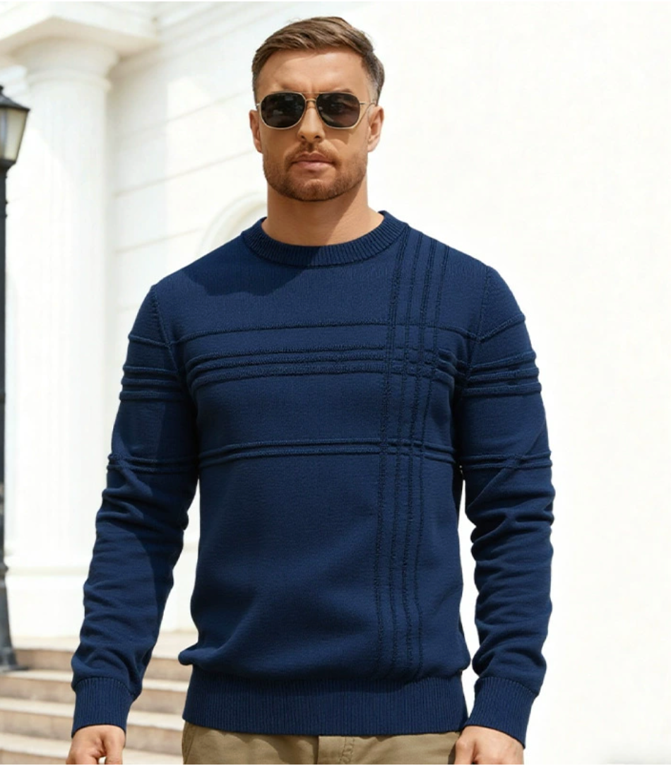 JIMMY | Knit Cotton Sweater