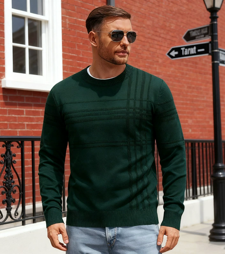 JIMMY | Knit Cotton Sweater