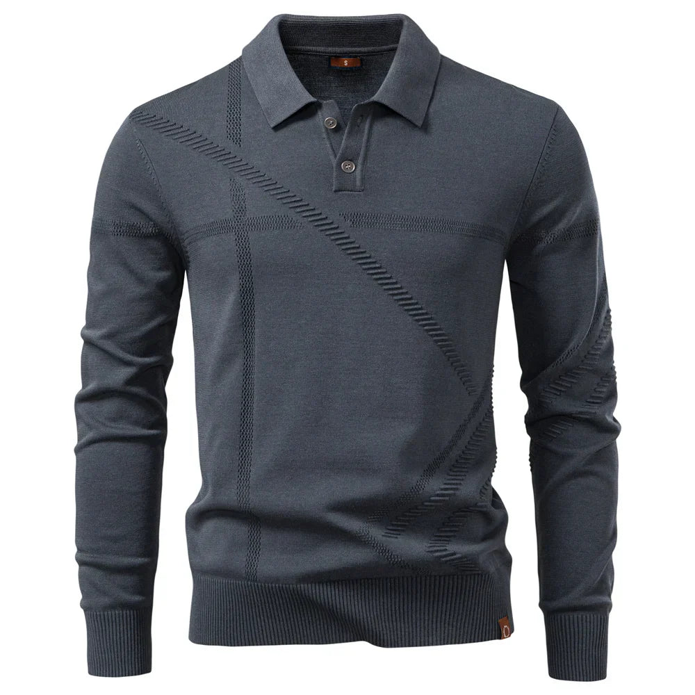 LEO | Stylish Polo Sweater