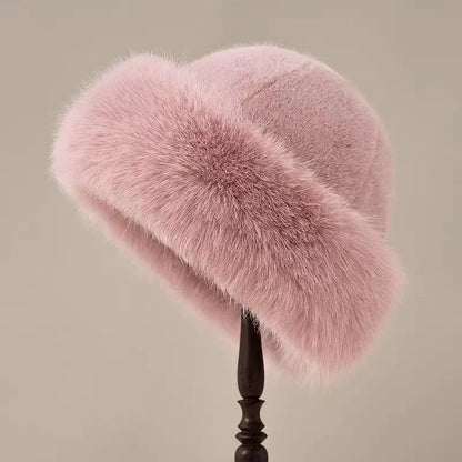 HAZEL | Fur Hat for Chic Winter Elegance