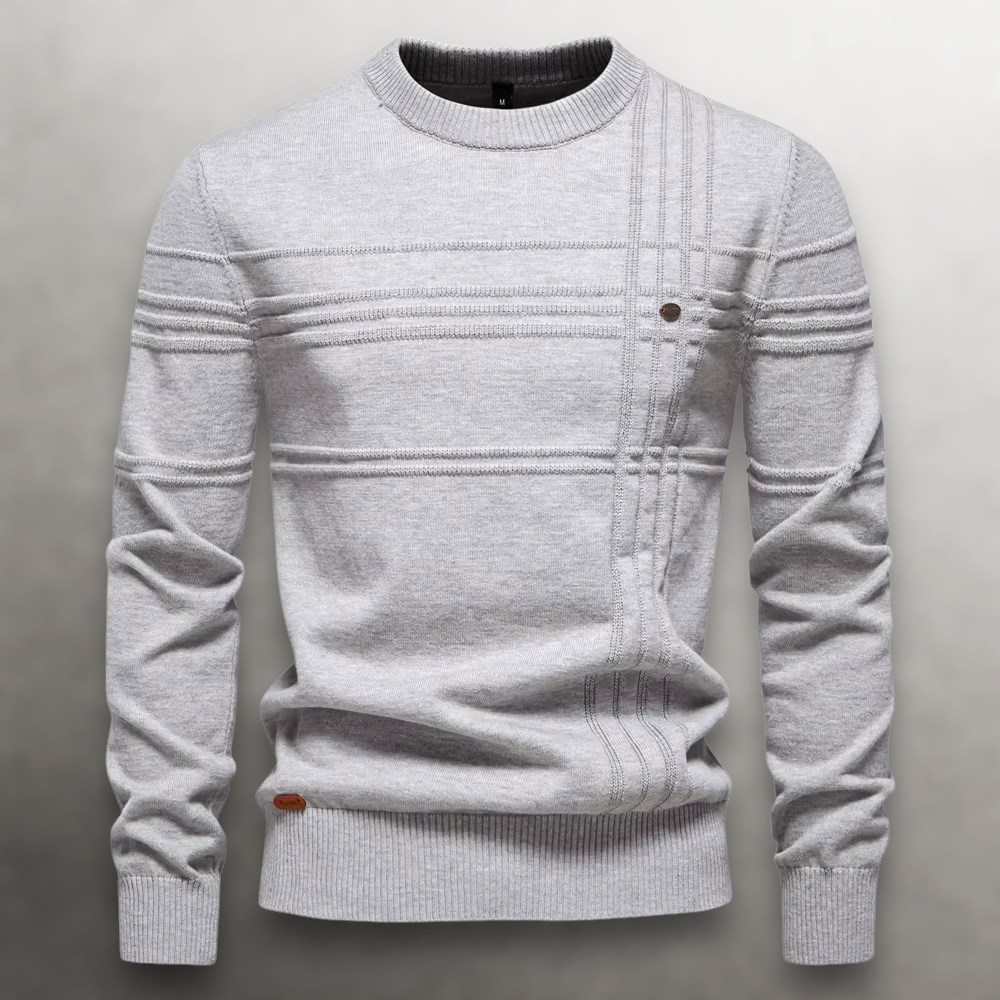JIMMY | Knit Cotton Sweater